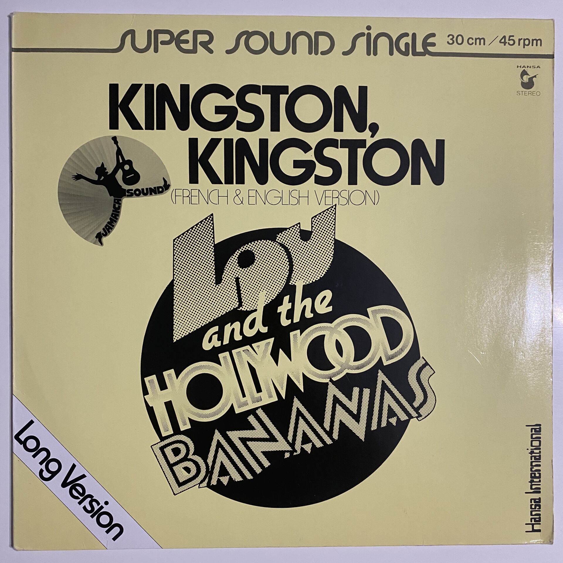 Lou And The Hollywood Bananas ‎– Kingston, Kingston (Long Version)