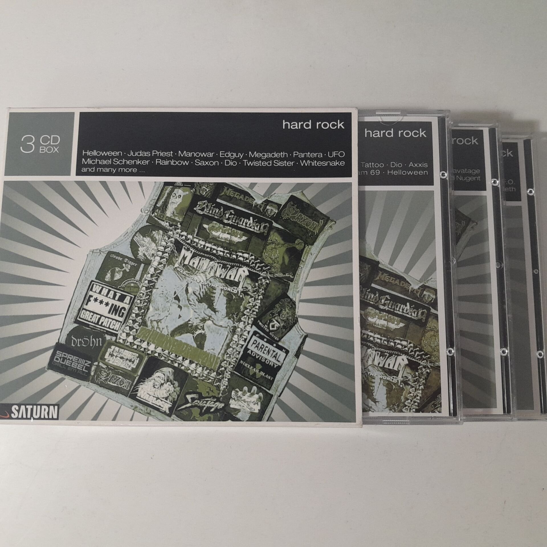 Hard Rock 3 CD Kutulu Set