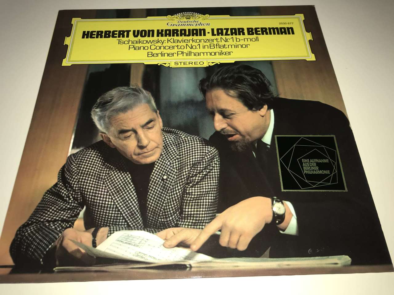 Tschaikowsky, Berliner Philharmoniker, Herbert von Karajan • Lazar Berman – Klavierkonzert Nr. 1 B-Moll