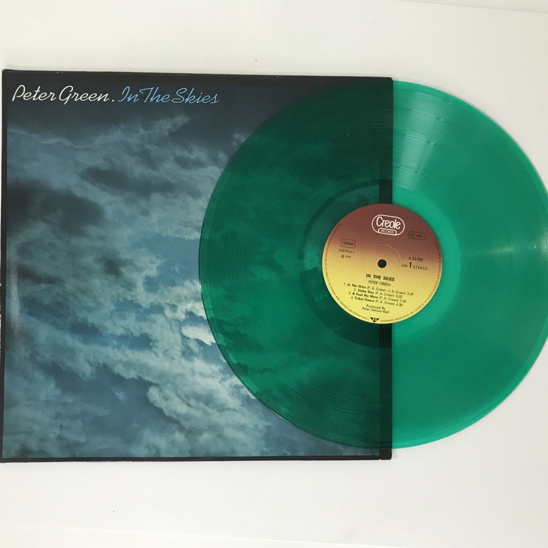 Peter Green ‎– In The Skies (Yeşil Renkli Plak)