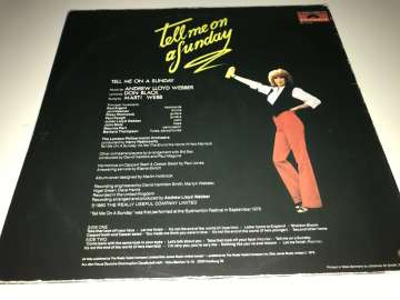 Marti Webb ‎– Tell Me On A Sunday