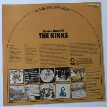 The Kinks ‎– Golden Hour Of The Kinks