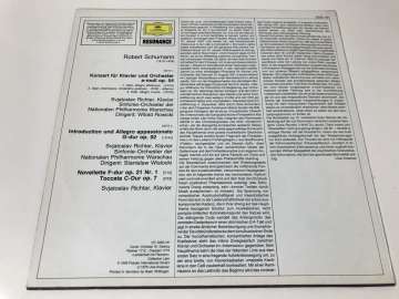 Robert Schumann, Svjatoslav Richter ‎– Klavierkonzert A-Moll / Konzertstück G-Dur
