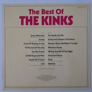 The Kinks ‎– The Best Of The Kinks