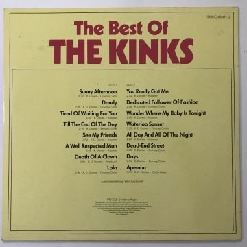 The Kinks ‎– The Best Of The Kinks