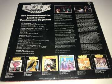 Rod Stewart / Faces ‎– Coast To Coast Overture And Beginners
