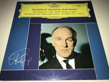 Svjatoslav Richter : Schumann ‎– Klavierkonzert A-Moll • Piano Concerto A Minor • Introduction Und Allegro Appassionato • Novellette Nr. 1 • Toccata