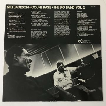 Milt Jackson + Count Basie + The Big Band – Milt Jackson + Count Basie + The Big Band Vol. 2