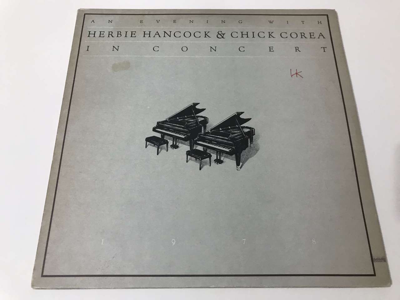 Herbie Hancock & Chick Corea – An Evening With Herbie Hancock & Chick Corea In Concert 2 LP