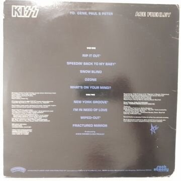 Kiss, Ace Frehley ‎– Ace Frehley