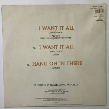 Queen – I Want It All