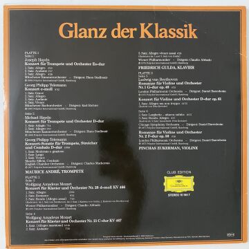 Glanz der Klassik. Eine Star-Gala 3 LP