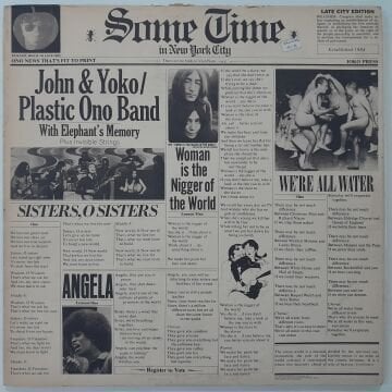 John & Yoko / Plastic Ono Band With Elephant's Memory And Invisible Strings – Some Time In New York City 2 LP
