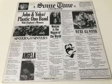John & Yoko / Plastic Ono Band With Elephant's Memory And Invisible Strings – Some Time In New York City 2 LP