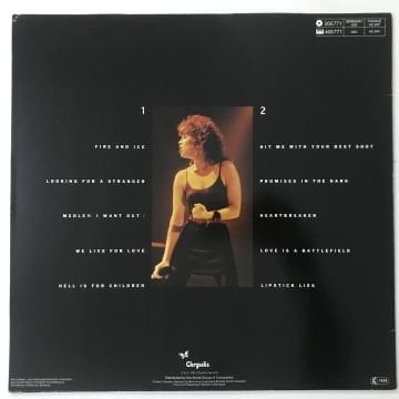 Pat Benatar ‎– Live From Earth