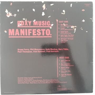 Roxy Music – Manifesto