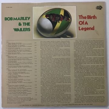 Bob Marley & The Wailers – The Birth Of A Legend 2 LP