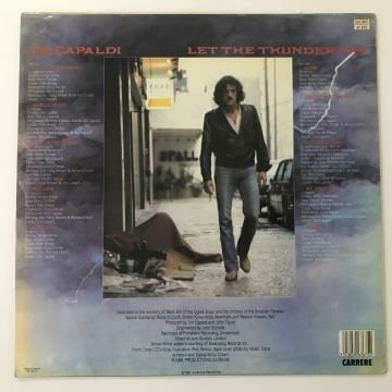 Jim Capaldi ‎– Let The Thunder Cry