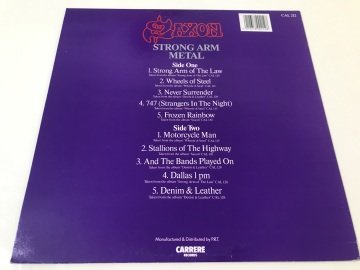 Saxon ‎– Strong Arm Metal