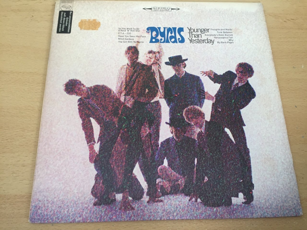 The Byrds ‎– Younger Than Yesterday