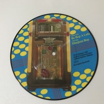 Gene Vincent And The Blue Caps – Be Bop A Lula / Bluejean Bop (Resimli Plak)