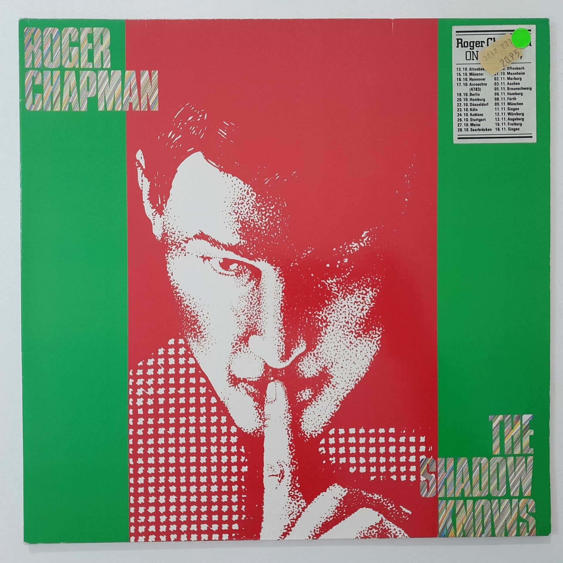 Roger Chapman ‎– The Shadow Knows