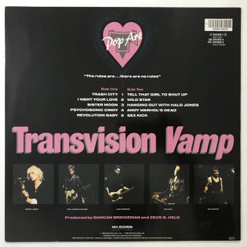 Transvision Vamp ‎– Pop Art