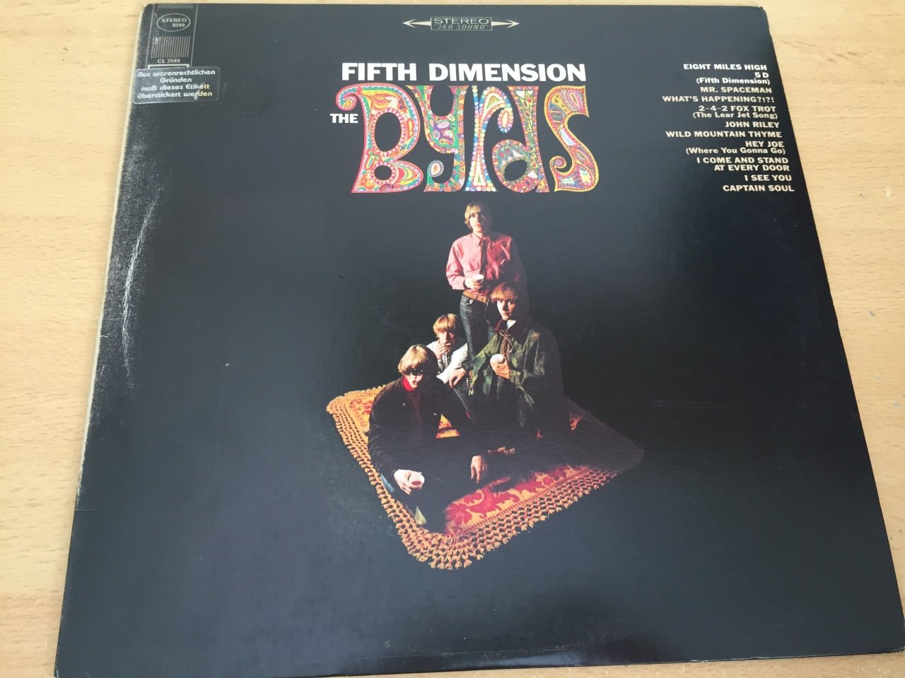 The Byrds ‎– Fifth Dimension