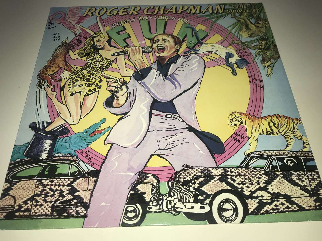 Roger Chapman & The Shortlist ‎– Hyenas Only Laugh For Fun