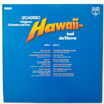 Leo Addeo Mit Seinem Orchester Und Chor – Hawaii - Insel Der Träume