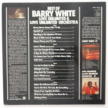 Barry White, Love Unlimited & Love Unlimited Orchestra (Posterli) 2 LP