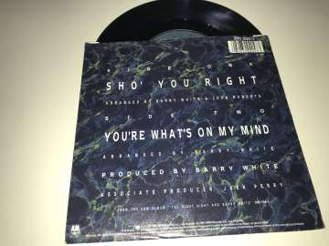 Barry White ‎– Sho' You Right