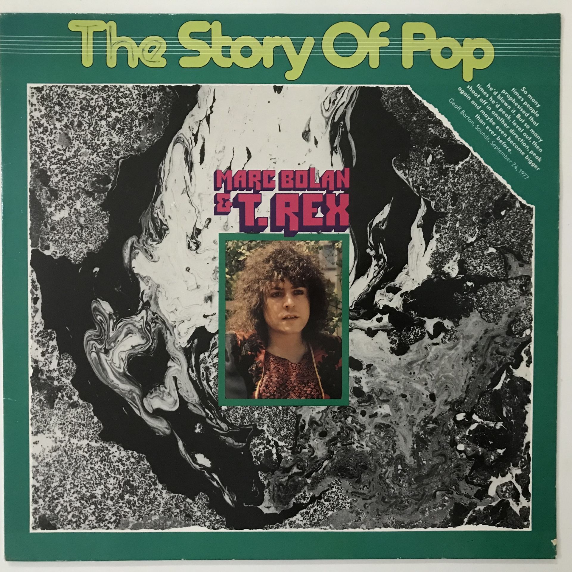 Marc Bolan & T. Rex ‎– The Story Of Pop: Marc Bolan & T. Rex
