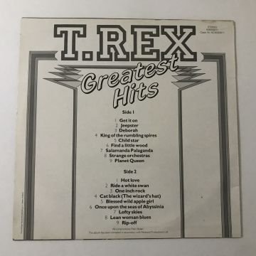 T. Rex ‎– Greatest Hits