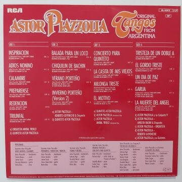 Astor Piazzolla – Original Tangos From Argentina 2 LP