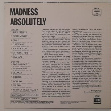 Madness ‎– Absolutely