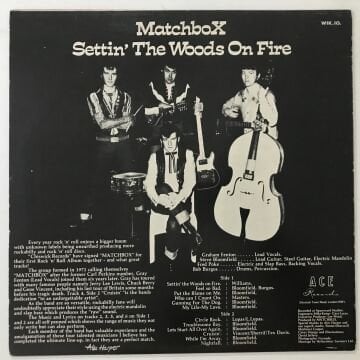 Matchbox ‎– Settin' The Woods On Fire