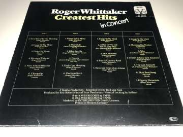 Roger Whittaker ‎– Greatest Hits In Concert 2 LP