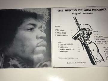 Jimi Hendrix ‎– The Genius Of Jimi Hendrix (Original Sessions) 2 LP
