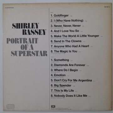Shirley Bassey – Portrait Of A Superstar