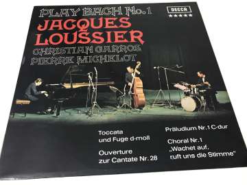 Jacques Loussier / Christian Garros / Pierre Michelot – Play Bach No.1