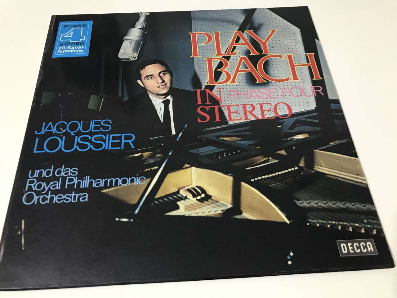 The Jacques Loussier Trio With The Royal Philharmonic Orchestra – Play Bach In Phase Four Stereo