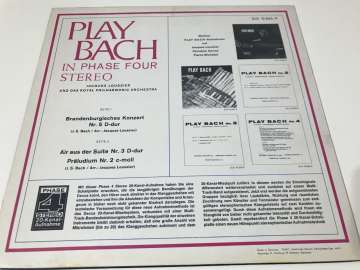 The Jacques Loussier Trio With The Royal Philharmonic Orchestra – Play Bach In Phase Four Stereo