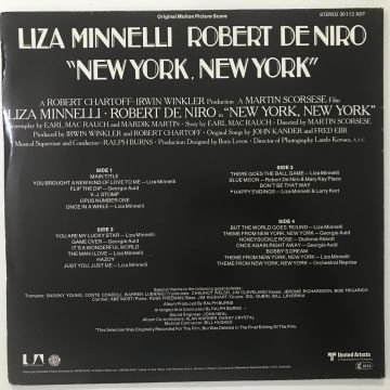 New York, New York (Original Motion Picture Score) 2 LP