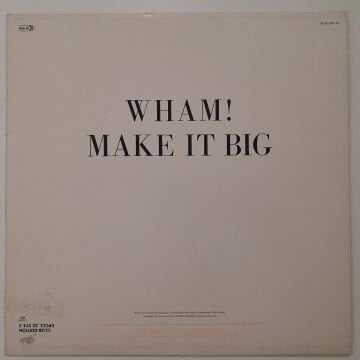 Wham! ‎– Make It Big