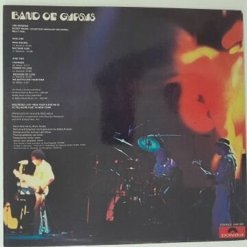 Jimi Hendrix ‎– Band Of Gypsys