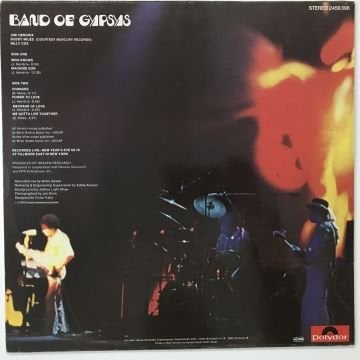 Jimi Hendrix ‎– Band Of Gypsys