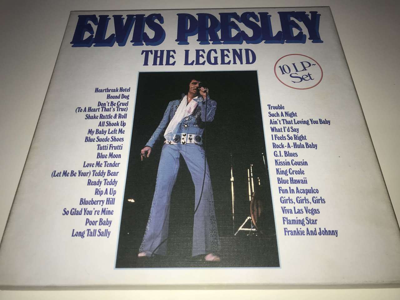 Elvis Presley ‎– The Legend (10 LP Kutulu Set)