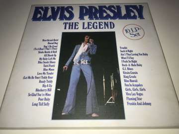 Elvis Presley ‎– The Legend (10 LP Kutulu Set)