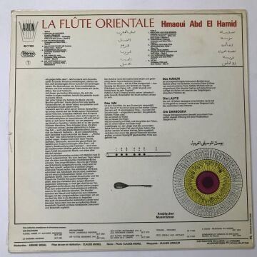 Hmaoui Abd El Hamid – La Flûte Orientale
